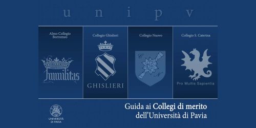 Copertina Pubblicazione "Guida ai Collegi di Merito Unipv"