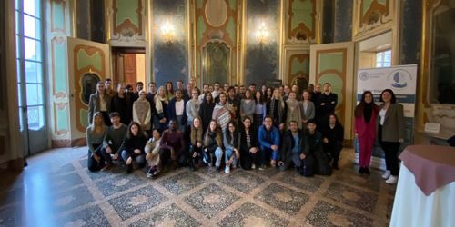 Foto di gruppo dei partecipanti della AI-Driven Healthcare Winter School