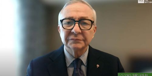 Il prof. Gianluigi Marseglia durante l'intervista