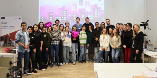 I partecipanti alla EC2U Makeathon 2024