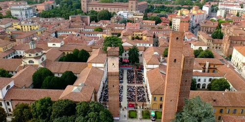 Vista dall'alto dell'Università