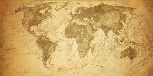 Mappa geografica antica