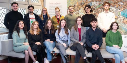 Foto di gruppo degli EC2U Ambassadors scattata durante l'"EC2U Ambassadors Training week"