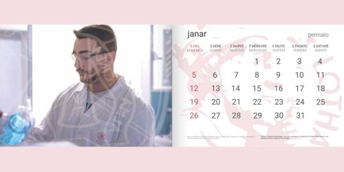 Mese di gennaio del Calendario 2025 UniPv