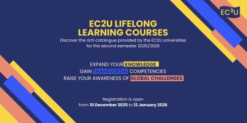 Cover "EC2U Lifelong learning courses" con info principali