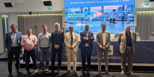 I relatori dell'evento "Intuizione artificiale e nuove prospettive per la ricerca"