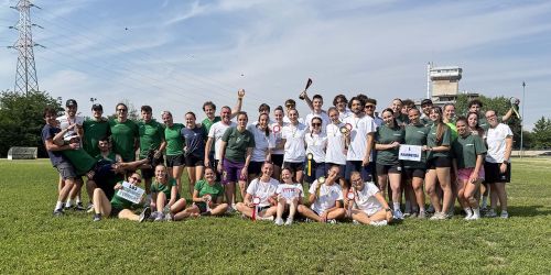Gli studenti e le studentesse di scienze motorie che hanno partecipato a UniCup 2026