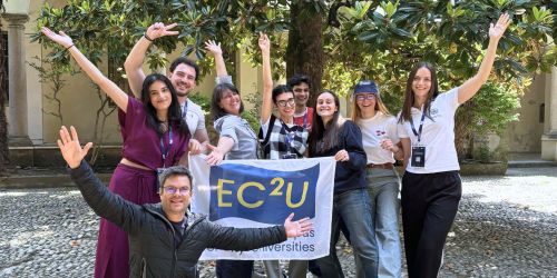 EC2U Ambassador nel Cortile delle Magnolie UniPv