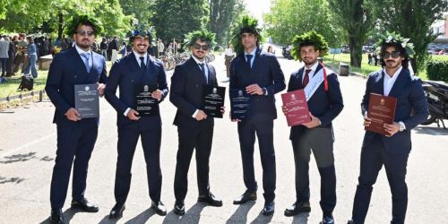 Gli studenti iracheni in Ingegneria civile nell'ambito del programma ENI Future Builders