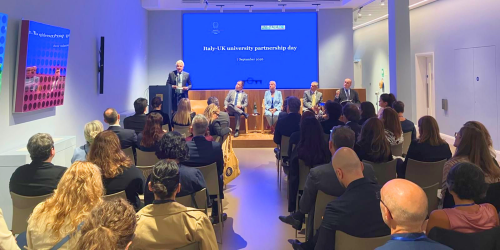 Un momento dell'Italy–UK University Partnership Day
