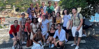 Studenti della TUFTS University di Boston in gita a Portofino