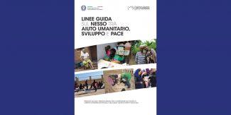 Copertina “Linee guida sul Nesso tra Aiuto Umanitario, Sviluppo e Pace”