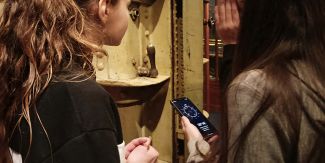 Un momento della Escape Room al Museo per la Storia UniPv