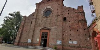 Facciata della chiesa di San Salvatore a Pavia