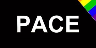 Bandiera della pace a lutto