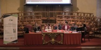 Un momento dell'evento "Premio Report Sostenibilità" in Aula Magna