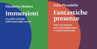 Copertine affiancate dei libri "Immersioni" e "Fantastiche presenze"