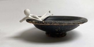 Opera di Alex Pinna al Museo di Archeologia