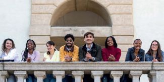 Studenti del Master in Cooperation and Development presso il Collegio Borromeo