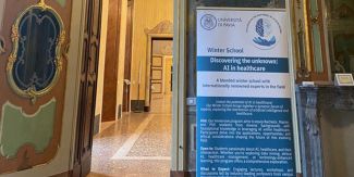 Rollup della AI-Driven Healthcare Winter School a Palazzo Vistarino