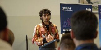 Murad durante uno degli eventi EC2U a cui ha partecipato