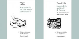 Copertine di due volumi della collana "Culture Artistiche del Medioevo"