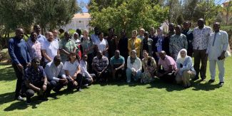 Foto di gruppo dei rappresentanti dei partner del progetto Erasmus+ International Credit Mobility K171