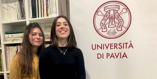 A sinistra Miriam Rebecchi e a destra Sara Pontillo