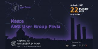Cover inaugurazione AWS User Group
