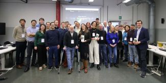 Foto di gruppo del team di ricerca progetto RENergetic