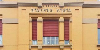 Facciata Istituto di Anatomia Umana UniPv