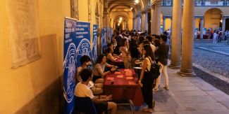 Un momento della Notte Bianca delle Lauree Magistrali 2023