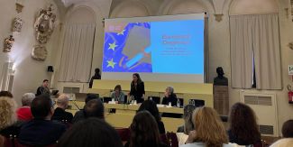 Un momento del convegno di Padova sulle European Degrees