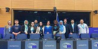 Parte degli studenti che hanno presenziato alla European Student Assembly