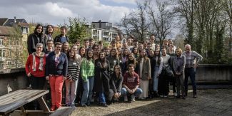 Tutti i partecipanti alla Spring School SEPPI con i docenti organizzatori