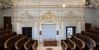 L'Aula Spallanzani presso Palazzo Botta