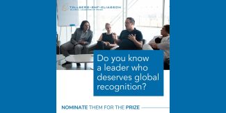 Copertina Nomination Tällberg-SNF-Eliasson Global Leadership Priz