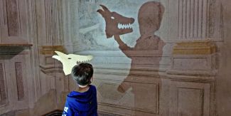 Immagine dalla mostra “Anìmule di bosco” di Claudia Losi