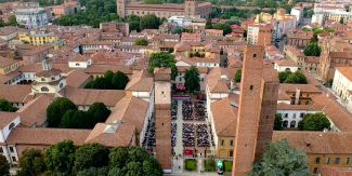Vista dall'alto dell'Università