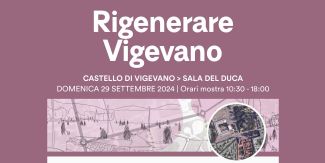 Copertina mostra "Rigenerare Vigevano"