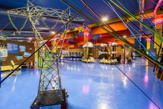 Museo della Tecnica Elettrica, interno