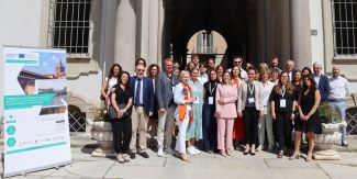Foto di gruppo dei partecipanti all'incontro di avvio del progetto CHARME