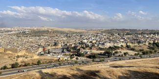 Foto panoramica scattata in Marocco