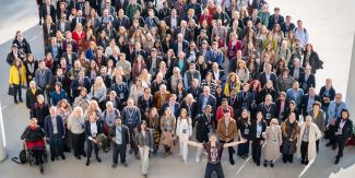 Foto di gruppo dei partecipanti all'EC2U Forum di Linz 2024