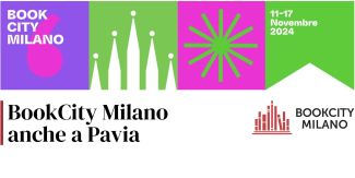 Copertina BookCity Milano anche a Pavia
