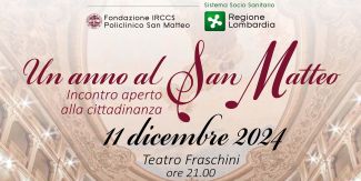 Copertina "Un anno al San Matteo"