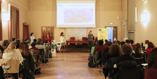 Un momento dell'evento EC2U del 19 dicembre in Aula Disegno