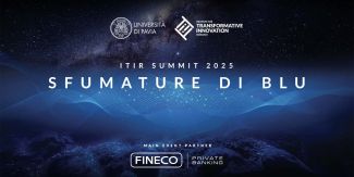 Banner Summer ITIR 2025: sfondo blu con titolo dell'evento