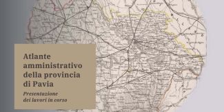 Cartina geografica raffigurante la provincia di Pavia