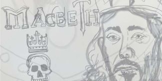 Disegno di Macbeth di Matteo Domenico Borioli